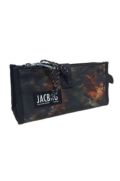 Jacbag Πράσινο φύλλο διπλό επιτραπέζιο τσαντάκι στυλό διπλής θήκης