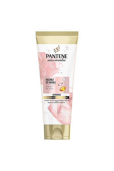 Pantene Pro-V Biotin and Rose Water Extract - Silicone-Free Plumping Hair Care Cream 275 ml