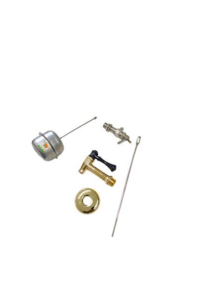 SAFİR Authentic Copper Coated Tea Stove Boiler Tap + Tea Boiler Float and Floater System SAFİR