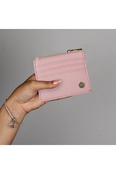 My Valice Women's Leather Wallet and Card Holder 1628 Pink