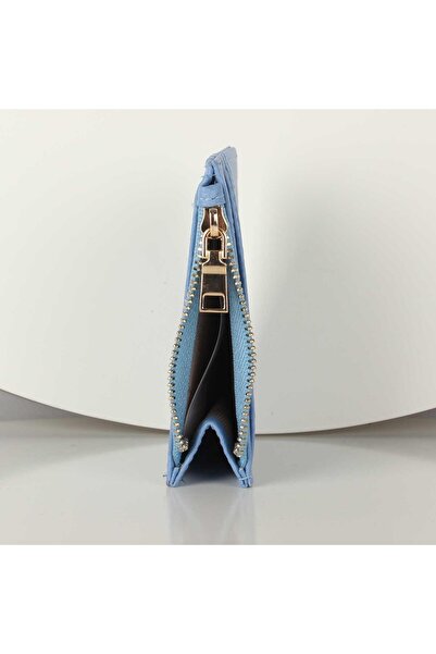 My Valice Women's Leather Wallet and Card Holder 1628 Blue