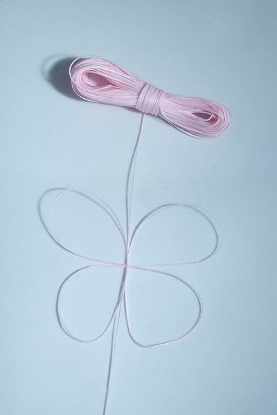 Eskişehir hobi sanat 20 μέτρα 1 mm κερωμένο σχοινί μαργαριτάρι ροζ χρώμα Στριφτάρι Δερμάτινο κολιέ ραπτικής Σχέδιο κοσμήματος Μακραμέ Σχοινί βραχιόλι