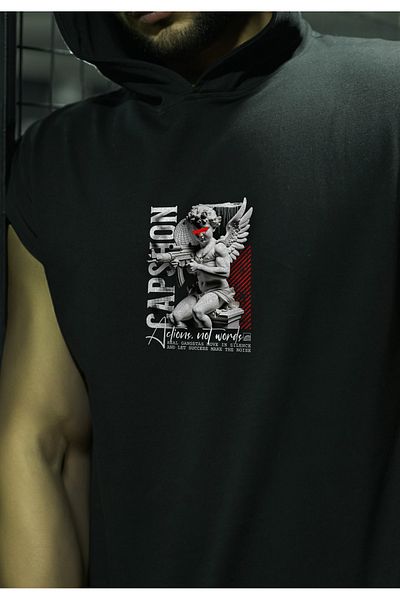 Oxlade Gangsta Sports Tank Gym Top Tank Hooded®
