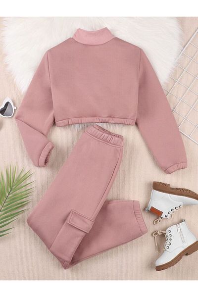 Keywest Παιδικό Nothing Printed Oversize Φούτερ Φούτερ Σετ Φούτερ