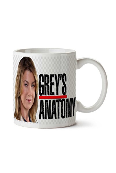 ART HEDİYE Greys Anatomy Jessica Two Sided Printed Mug