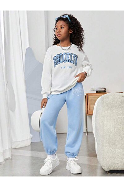 MANCY Set de trening pentru copii Brooklyn imprimat de jos în sus