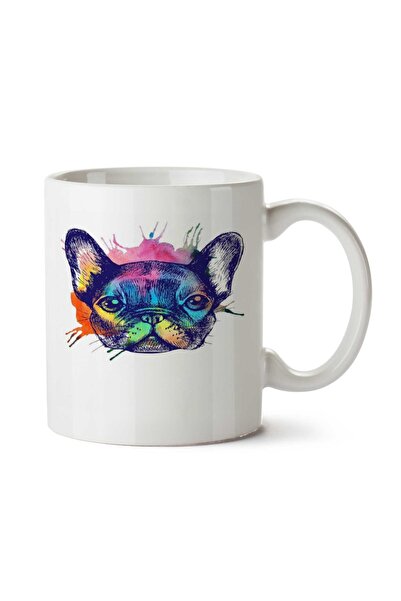 ART HEDİYE كوب ملون مطبوع على الجانبين للكلاب