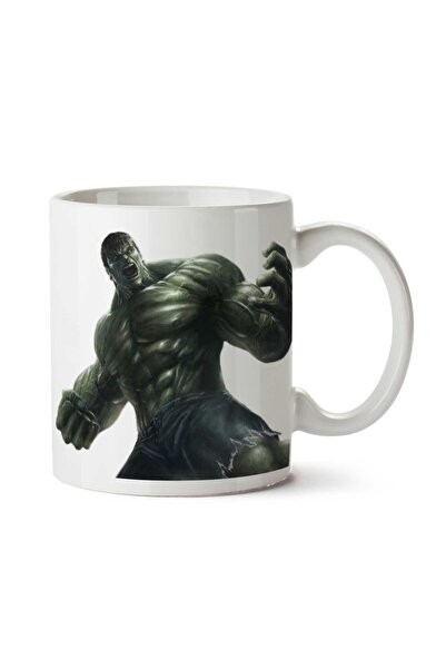 ART HEDİYE كوب Hulk-Comic-PNG مطبوع على الجانبين