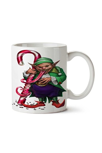 ART HEDİYE Elf-Transparent Two Sided Printed Mug