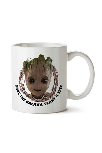ART HEDİYE Guardians Of The Galaxy Baby Groot Save The Galaxy Two Sided Print...