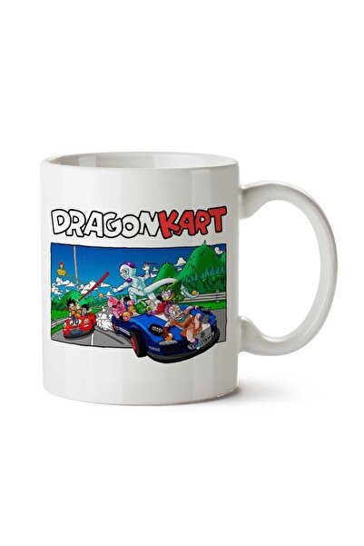 ART HEDİYE Dragon Ball Z Dragonkart Two Sided Printed Mug