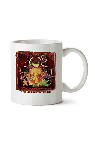 ART HEDİYE كوب كافيرنا دو دراغوس مطبوع على الجانبين