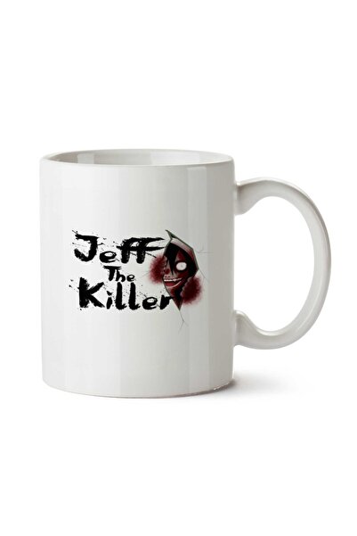 ART HEDİYE كوب Estampa Jeff The Killer مطبوع على الجانبين