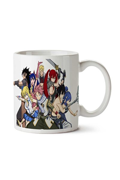 ART HEDİYE Fairy Tail Anime Two Sided Printed Mug