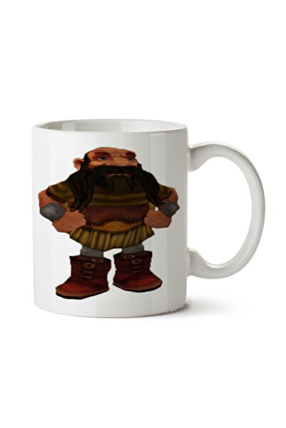 ART HEDİYE كوب مطبوع على الجانبين من Dwarf-PNG-Image