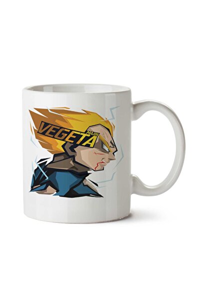 ART HEDİYE Dragon Ball Z - كوب فيجيتا مطبوع على الجانبين