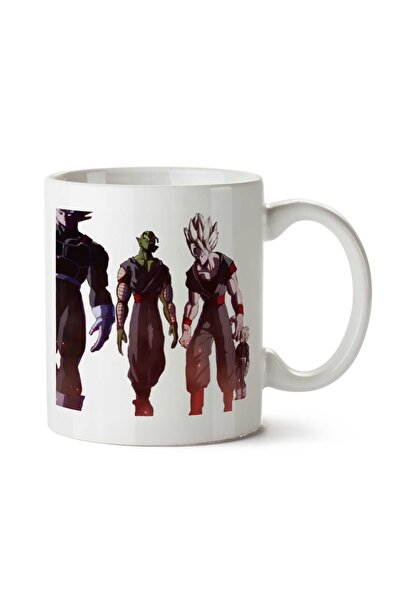 ART HEDİYE كوب مطبوع عليه كرة التنين الداكن على الجانبين