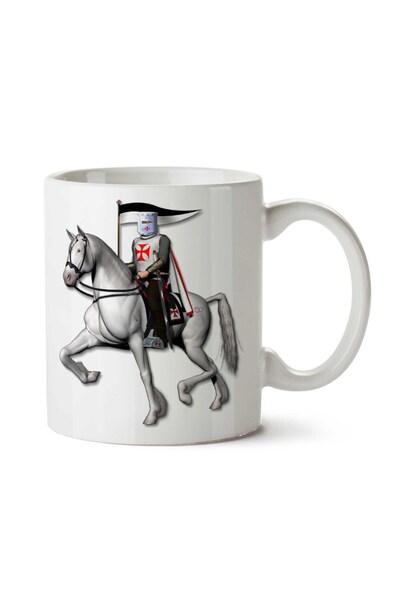 ART HEDİYE كوب مطبوع على الجانبين من Knight-Download-PNG