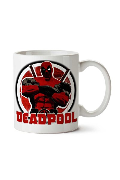 ART HEDİYE كوب ديدبول مارفل مطبوع على الجانبين