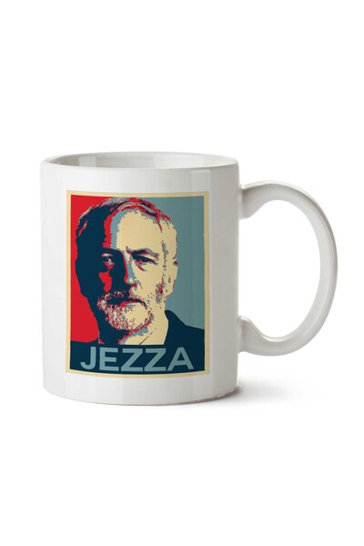 ART HEDİYE كوب جيزيزا جيريمي كوربين هوب مطبوع على الجانبين