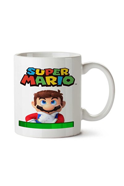 ART HEDİYE DARK SUPER MARIO11 Two Sided Printed Mug