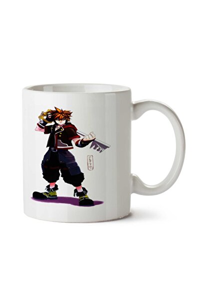 ART HEDİYE كوب مطبوع على الجانبين من Keyheart