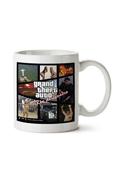 ART HEDİYE كوب GTA، Bope، Tropa de Elite مطبوع على الجانبين