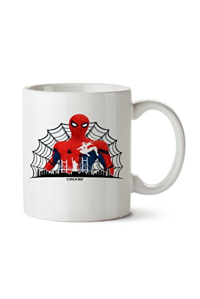 ART HEDİYE كوب كريت سبايدرمان مطبوع على الجانبين