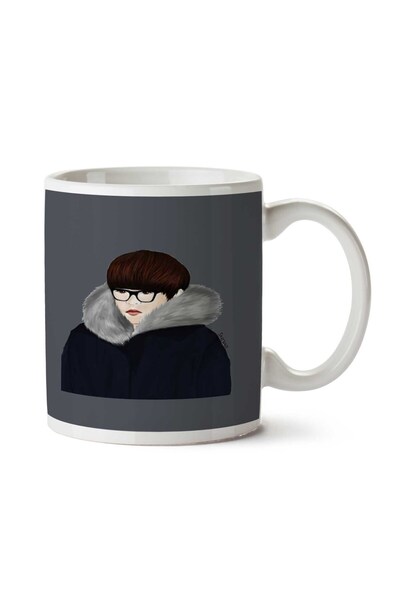 ART HEDİYE كوب Chanyeol Exo مطبوع على الجانبين