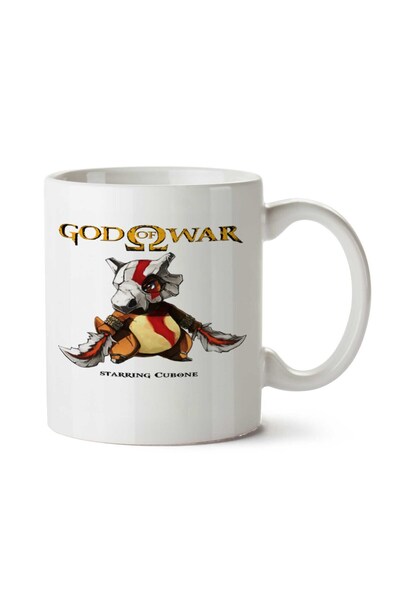 ART HEDİYE كوب كوبون كراتوس مطبوع على الجانبين