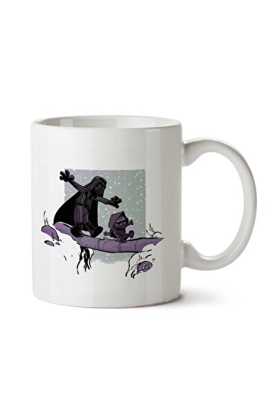 ART HEDİYE كوب دارث فيدر 6 مطبوع على الجانبين