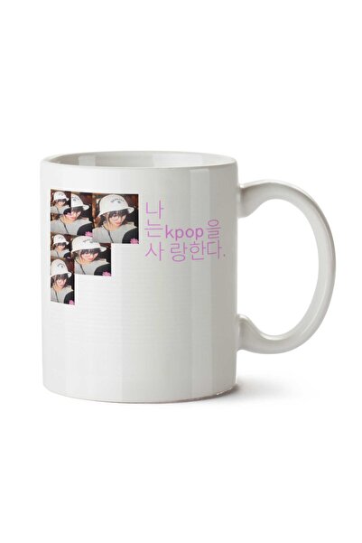 ART HEDİYE كوب Kpop xxx مطبوع على الجانبين