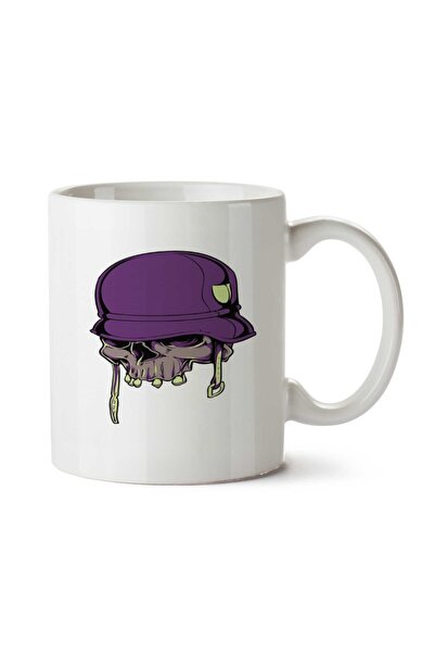 ART HEDİYE Skulls 83 Two Sided Printed Mug