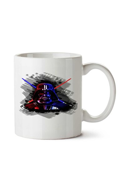 ART HEDİYE دارث - كوب أسود مطبوع على الجانبين