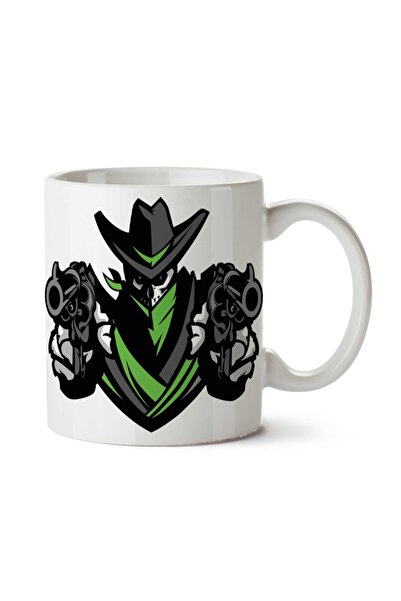 ART HEDİYE كوب كاوبوي كات كاوبوي كات مطبوع على الجانبين