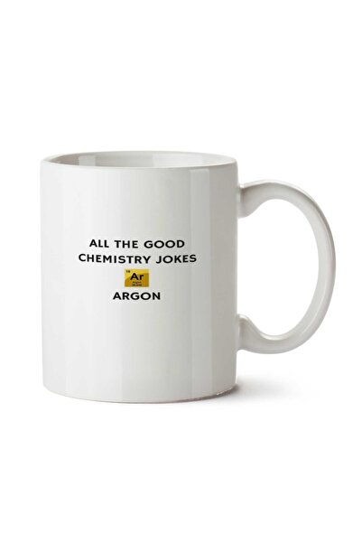 ART HEDİYE كل النكات الكيميائية الجيدة كوب مطبوع على الجانبين