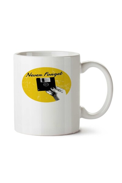 ART HEDİYE كوب ديسكيت مطبوع على الجانبين