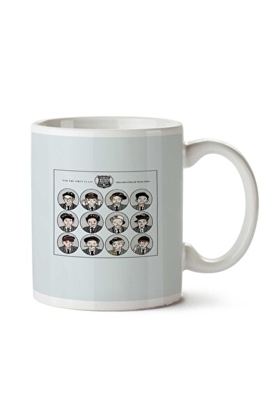 ART HEDİYE كوب كارتون EXO XOXO (إصدار شفاف) مطبوع على الجانبين