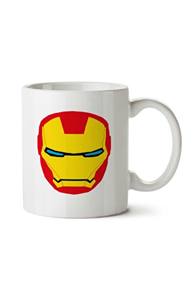 ART HEDİYE Homem de Ferro,üü Two Sided Printed Mug