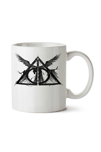 ART HEDİYE كوب HP And The Deathly Hallows (2) مطبوع على الجانبين