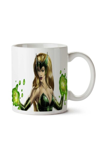 ART HEDİYE كوب مطبوع على الجانبين من Enchantress-PNG-HD
