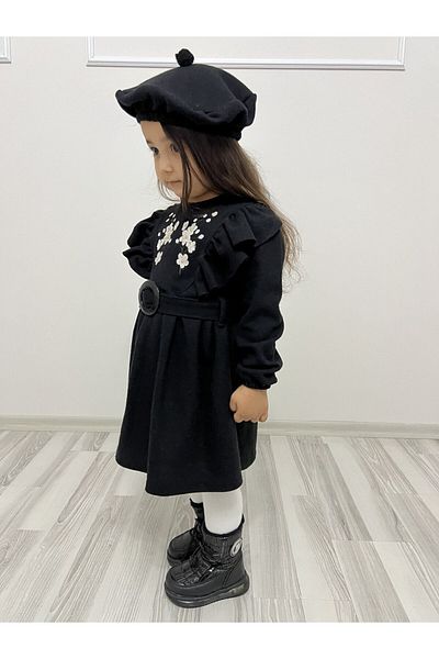 Casyon KİDS BUCKET FABRIC HAT GIRL'S DRESS
