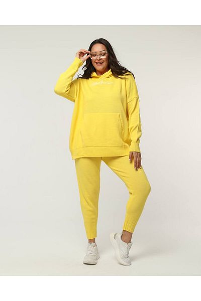 OUZ Fashion Hooded Knitwear Set