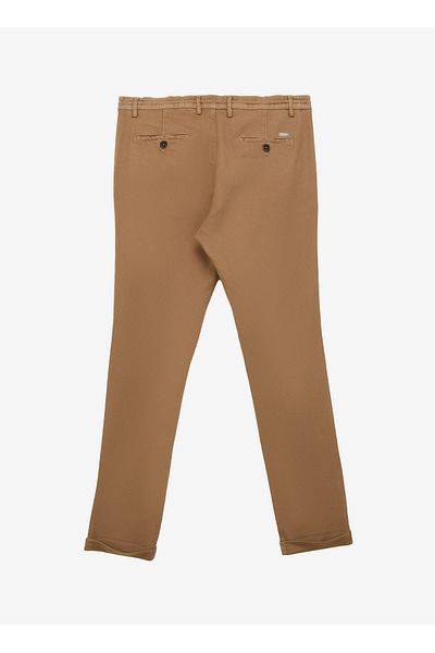 ALTINYILDIZ CLASSICS Ανδρικό παντελόνι Six Star Mink Slim Fit - Κανονική μέση, στενό πόδι 4C 0124100013