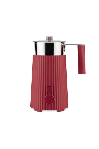 Alessi Plisse Süt Köpürtücü 350 ml Kırmızı