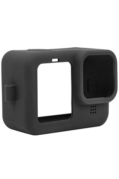 Knmaster Gopro Hero 9-10-11-12 Black Uyumlu Silikon Kılıf + Taşıma Bilekliği