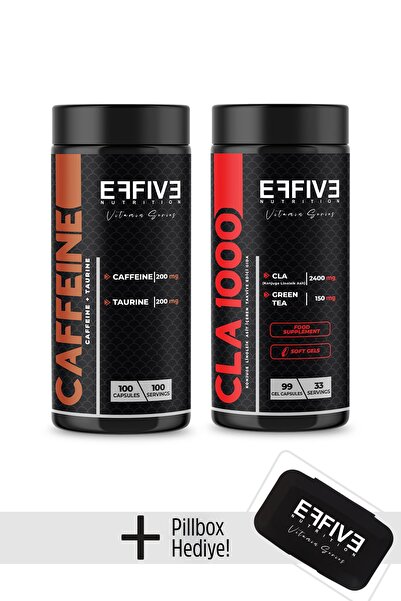 Effive Nutrition Caffeine 100 Kapsül + CLA 99 Softjel