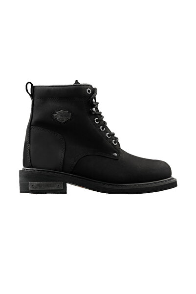 Harley Davidson Cizme negre de damă 025G100109-Negru-Nubuck