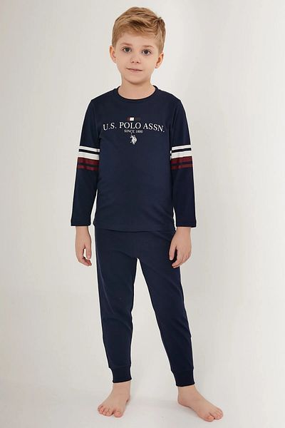 U.S. Polo Assn. BAZA. POLO US-1537 SET BĂIAȚI MÂNECĂ LUNGĂ
