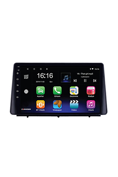 COMWEGEN Peugoet partner Carplay Uyumlu 4gb 2K ekran multimedya navigasyon